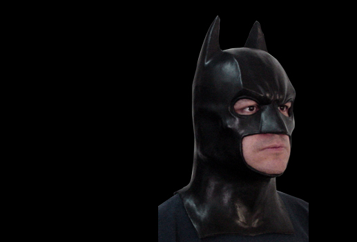 Máscara Batman en latex
