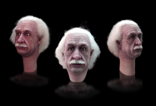 Cabeza  Albert Einstein