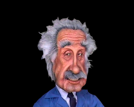 Caricatura Einstein